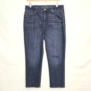 Chico's So Lifting crop jeans. Blue. Size 1 in Chico's or 8 US